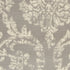 2' X 4' Gray Damask Power Loom Area Rug